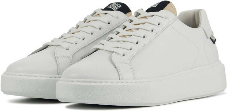 Blackstone XL21 leren sneakers wit