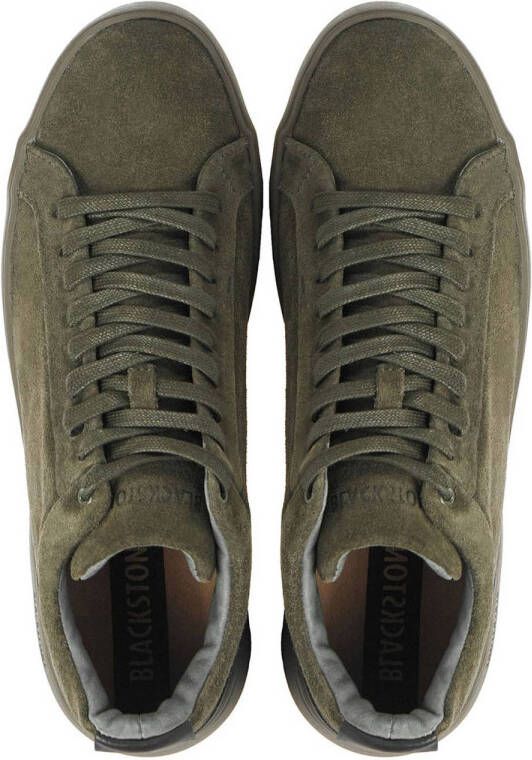 Blackstone Sneakers Heren Lage sneakers Herenschoenen Suède YG22 Groen