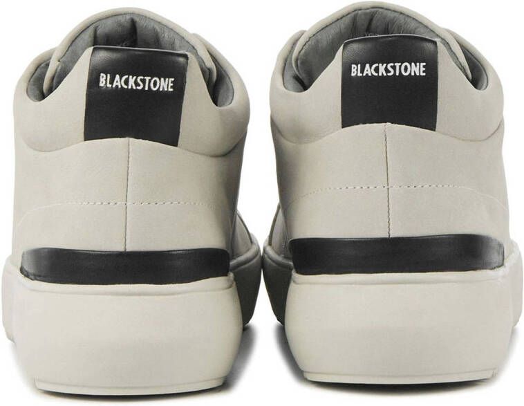 Blackstone YG23 nubuck sneakers lichtgrijs