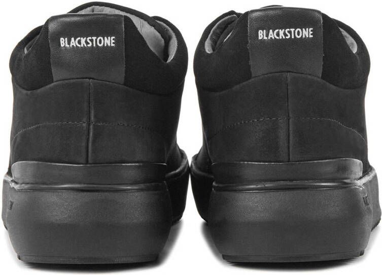 Blackstone YG23 nubuck sneakers zwart