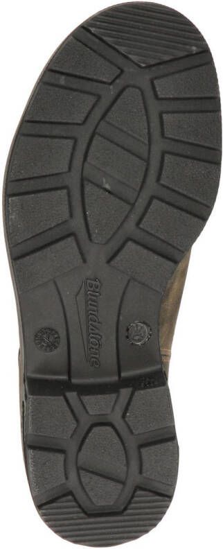 BLUNDSTONE Original High Top suède chelsea boots bruin