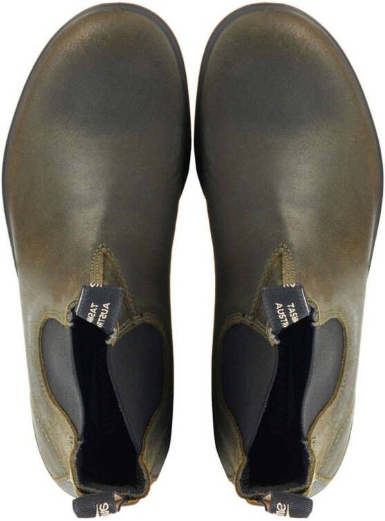 BLUNDSTONE Originals 1615 suède chelsea boots groen
