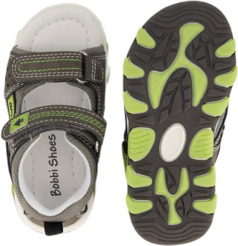 Bobbi-Shoes sandalen grijsgroen