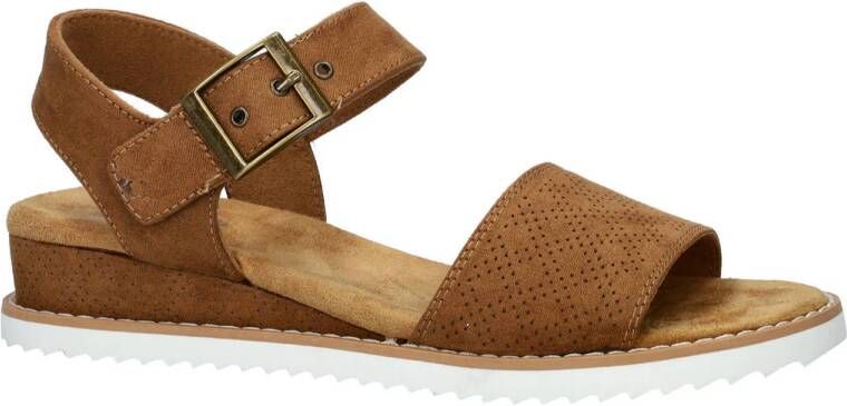 Skechers Dessert Kiss sandalen cognac