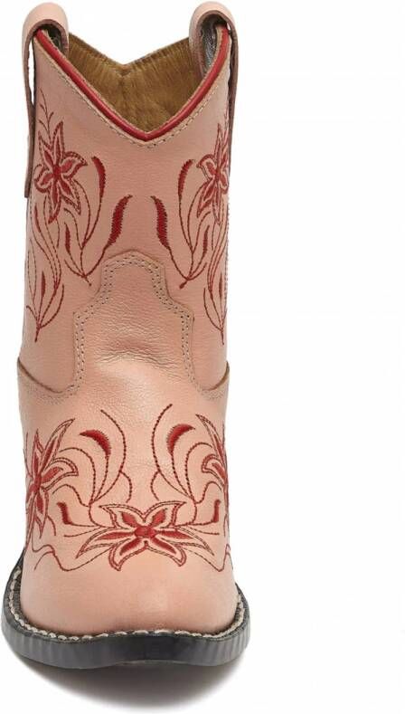 Bootstock Dolly leren cowboylaarzen roze