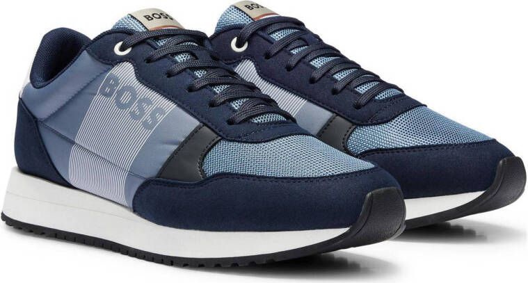 BOSS Kai sneakers donkerblauw