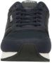 BOSS Lage Sneakers Heren Kai Runn Maat: 44 Materiaal: Leer Kleur: Blauw - Thumbnail 11