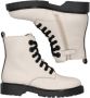 Braqeez Belle Boot Meisjes Veterboots Beige Leer Veters - Thumbnail 7