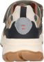 Braqeez 423922-569 Jongens Lage Sneakers Legergroen Groen Beige Nubuck Klittenband - Thumbnail 3