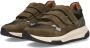 Braqeez 425972-469 Jongens Lage Sneakers Groen Leer Klittenband - Thumbnail 33