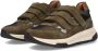 Braqeez 425972-469 Jongens Lage Sneakers Groen Leer Klittenband - Thumbnail 18