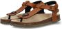 Braqeez Sammy Spain Jongens Sandalen Bruin Imitatieleer Gesp - Thumbnail 4