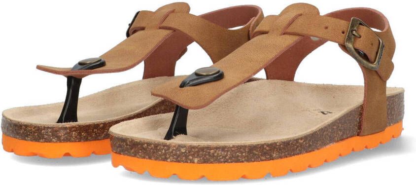 Braqeez Sammy Spain sandalen cognac