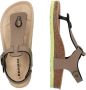 Braqeez Sammy Spain sandalen taupe Bruin Jongens Imitatieleer Effen 30 - Thumbnail 2