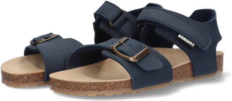 Braqeez Scot Sand sandalen donkerblauw