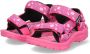 Braqeez Sky Sport sandalen roze Meisjes Textiel All over print 30 - Thumbnail 4