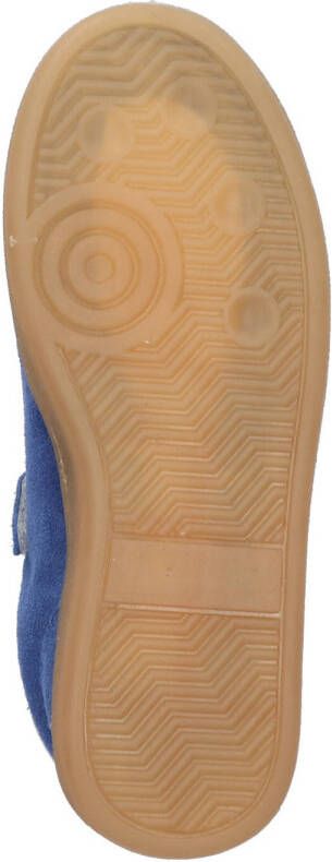 Braqeez suède sneakers blauw