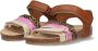Break True sandalen cognac roze Bruin Meisjes Imitatieleer Meerkleurig 24 - Thumbnail 4