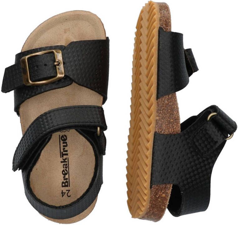 Break True sandalen zwart