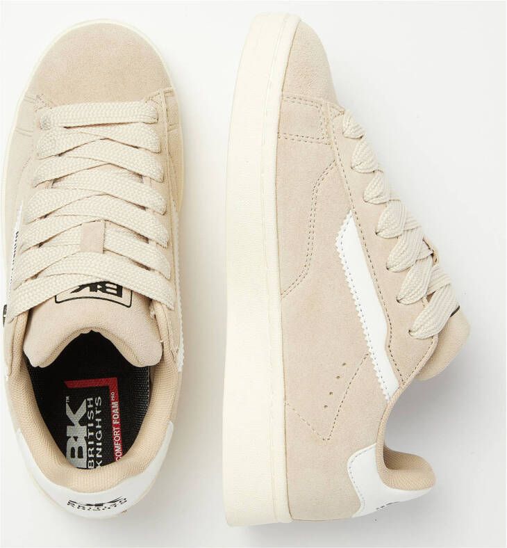 British Knights Ezo suède sneakers beige