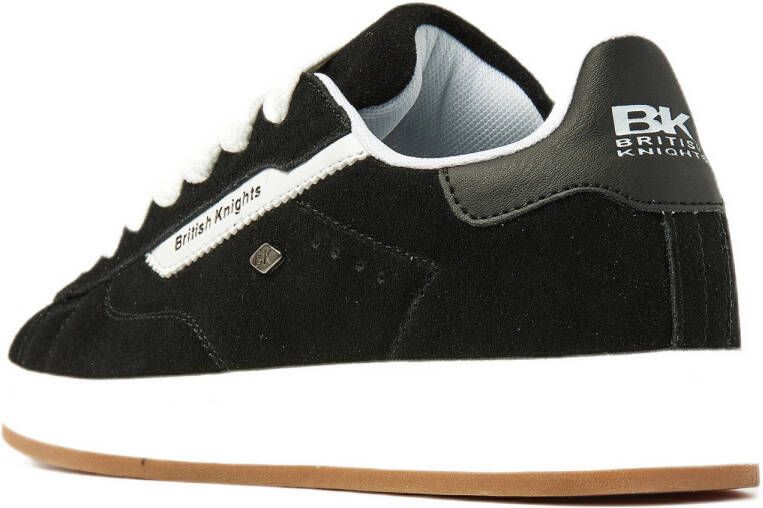 British Knights Ezo suède sneakers zwart