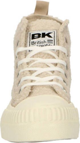 British Knights Kaya Mid teddy sneakers beige