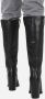 Bronx Zwarte Hoge Laars Eye-Catcher Black Dames - Thumbnail 8