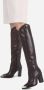 Bronx Western Women High Boot koffieboon Brown Dames - Thumbnail 6