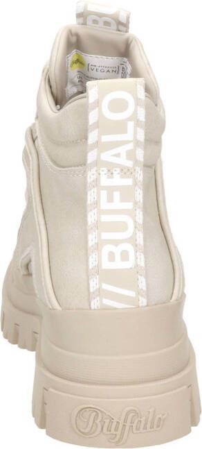 Buffalo Aspha NC Mid vegan chunky veterboots beige