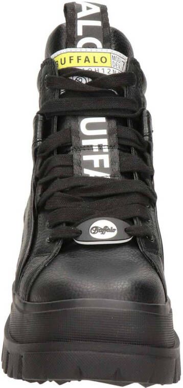 Buffalo Aspha NC Mid chunky veterboots zwart