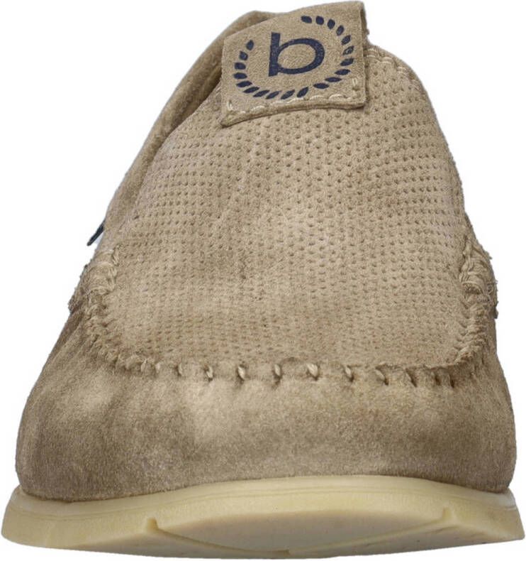 Bugatti Clipperton suède mocassins taupe