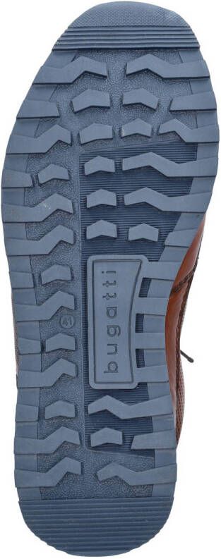 Bugatti leren sneakers cognac