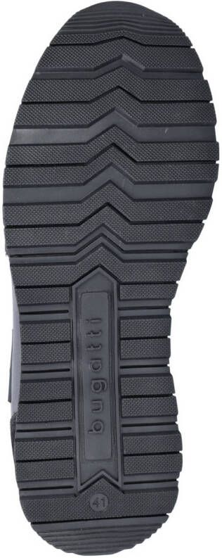 Bugatti leren sneakers donkerblauw