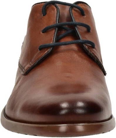 Bugatti Licio leren veterschoenen cognac