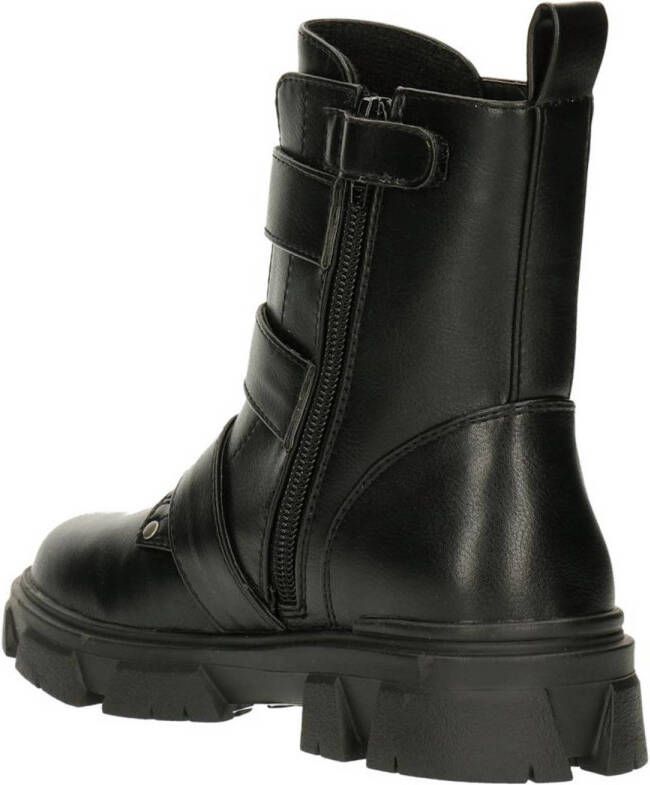 bullboxer bikerboots zwart