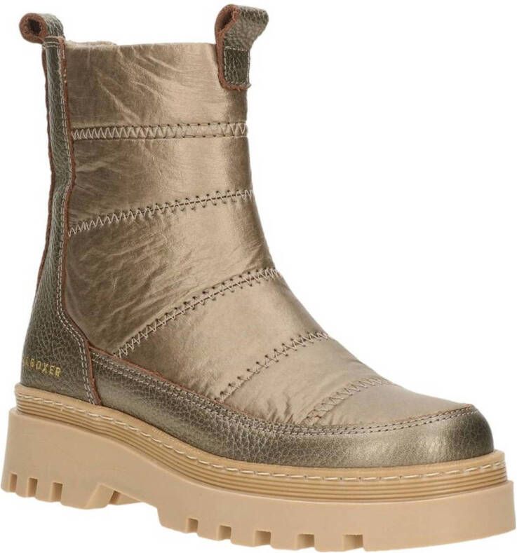 Bullboxer Boots ALJ505E6L_CHAMPKB50 Goud - Schoenen.nl