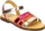 Bullboxer sandalen roze oranje goud Meisjes Imitatieleer Meerkleurig 36 - Thumbnail 8