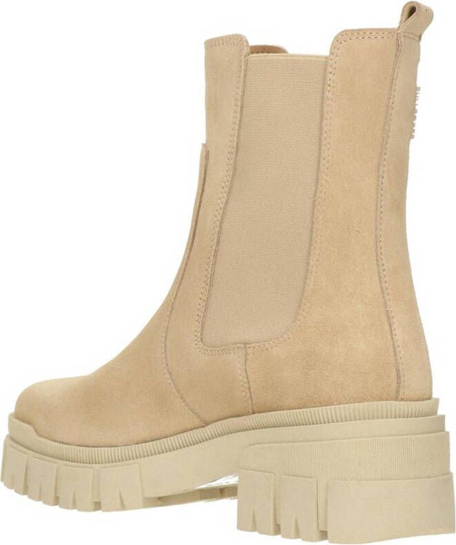 Bullboxer Boot Women Beige Taupe 42 Laarzen Schoenen.nl