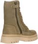 Bullboxer | Meisjes veterboot | Groen suede - Thumbnail 4