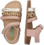 BunniesJR 225415-774 Meisjes Platte Sandalen Roze Imitatieleer Klittenband - Thumbnail 3