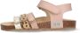 BunniesJR 225415-774 Meisjes Platte Sandalen Roze Imitatieleer Klittenband - Thumbnail 4