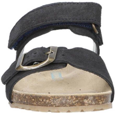 BunniesJR Ben Beach suède sandalen donkerblauw