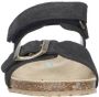 BunniesJR 225416-420 Jongens Platte Sandalen Blauw Imitatieleer Klittenband - Thumbnail 3