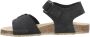 BunniesJR 225416-420 Jongens Platte Sandalen Blauw Imitatieleer Klittenband - Thumbnail 4