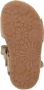 BunniesJR 225408-932 Meisjes Platte Sandalen Goud Imitatieleer Klittenband - Thumbnail 5