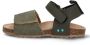 BunniesJR 225407-767 Jongens Platte Sandalen Groen Imitatieleer Klittenband - Thumbnail 4