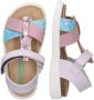 BunniesJR 225424-771 Meisjes Platte Sandalen Paars Imitatieleer Klittenband - Thumbnail 4