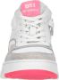 BunniesJR 224311-401 Meisjes Lage Sneakers Roze Grijs Wit Leer Veters - Thumbnail 4