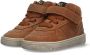 BunniesJR 224650-513 Jongens Hoge Sneakers Bruin Leer Veters - Thumbnail 4