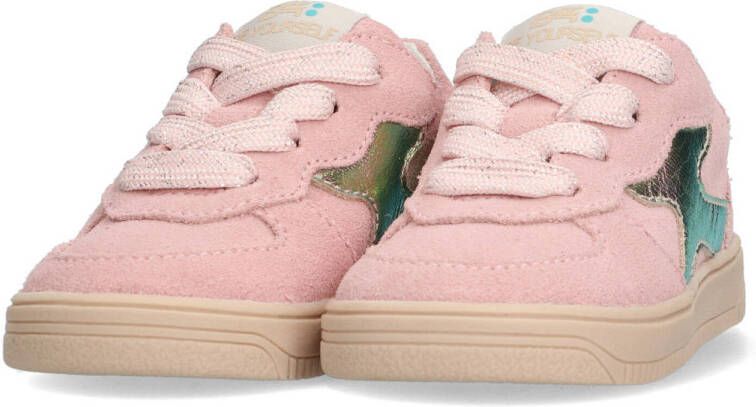 BunniesJR suède sneakers roze